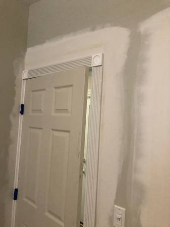 drywall repair around door