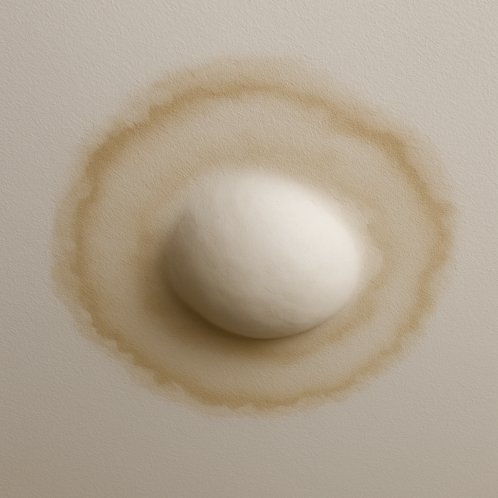 bump in drywall surface water 